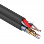 Мульти-кабель  FTP 4 x 2 x 0,50мм. cat 5e + 2*0,75мм., для внешней прокладки (200м) Rexant