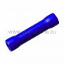 Соединительная гильза изолированная L-26мм, 1.5-2.5мм (BV2, VB2), синий REXANT (Цена за шт., в уп. 100 шт.)