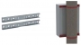 Комплект крепления шкафов Conchiglia  к столбу (ширина шкафа- 580 мм) DKC/ДКС