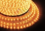 Дюралайт LED, постоянное свечение (2W) - желтый Эконом 24 LED/м , бухта 100м Neon-Night