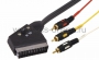  SCART Plug - 3RCA Plug   3 (GOLD)( ) REXANT (  .,  . 10 .)