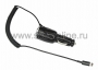Автозарядка в прикуриватель для iPhone5/5S (АЗУ) шнур спираль черная блистер (Цена за шт.,в уп.10 шт.)
