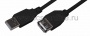 Шнур USB-A (male) - USB-A (female) 1.8M черный GOLD с ферритами REXANT (Цена за шт., в уп. 10 шт.)