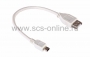 Шнур mini USB (male) - USB-A (female) 0.2M REXANT (Цена за шт., в уп. 10 шт.)