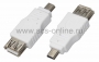 Переходник гнездо USB-A (Female) - штекер Mini USB (Male) (50шт) REXANT
