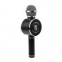Беспроводной Bluetooth микрофон для караоке WS-668 с колонкой (черный)