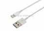 USB кабель для iPhone 5/6/7/8/X моделей, 2 м белый
