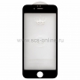 Защитное стекло 4D для iPhone 6 черное