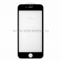 Защитное стекло 4D для iPhone 7 черное