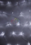 Гирлянда - сеть светодиодная 1,5х1,5м, свечение с динамикой, прозрачный провод, диоды белые Neon-Night
