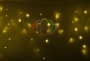 Гирлянда Айсикл (бахрома) светодиодный, 4,8 х 0,6 м, прозрачный провод, 220В, диоды желтые Neon-Night