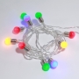 Гирлянда светодиодная «Мини-лампочки» 1.5 м, 10 LED, прозрачный ПВХ, цвет свечения мультиколор, 2 х АА (батарейки не в комплекте) NEON-NIGHT