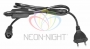 Комплект покдлючения для гирлянд с постоянным свечением 230В / 4А, цвет провода: белый, IP65 Neon-Night