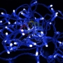 Гирлянда Нить 10м, постоянное свечение, прозрачный ПВХ, 24В, цвет: Синий Neon-Night