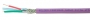 Кабель для интерфейса PROFIBUS-DP, серия DataBus®, 1x2x22 AWG (0,64 мм) SF/UTP, одножильный (solid), (-30°С - + 75°С), PVC, цвет фиолетовый Belden