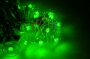 Готовый набор: Гирлянда "LED Galaxy Bulb String", 30 ламп, 10 м, в лампе 6 LED, цвет зеленый, провод черный каучуковый, влагостойкая IP54 Neon-Night