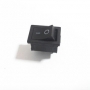 Выключатель клавишный 12V/15А (3с) ON-OFF черный с подсветкой Mini (RWB-206-1,SC-768)(Цена за шт.,в уп.10шт.)