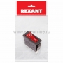 Выключатель клавишный 250V 15А (3с) ON-OFF красный  с подсветкой (RWB-404, SC-791, IRS-101-1C)  REXANT Индивидуальная упаковка 1 шт