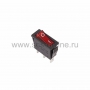 Выключатель клавишный 250V/15А (3с) ON-OFF красный с подсветкой (RWB-404,SC-791,IRS-101-1C)(Цена за шт.,в уп.10шт.)