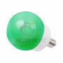 Лампа шар DIA 100 12 LED е27 зеленая Neon-Night