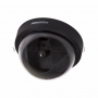 Муляж  внутренней купольной камеры видеонаблюдения черного цвета  с мигающим красным светодиодом ProConnect