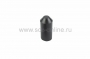 Термоусаживаемый колпак (капа) 25.0 / 11.0 мм черный REXANT