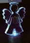 Фигура светодиодная на подставке "Ангел 2D", RGB Neon-Night