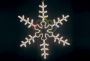 Фигура "Большая Снежинка" цвет белый, размер 95*95 см Neon-Night