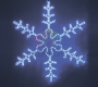 Фигура световая "Большая Снежинка" цвет синий, размер 95*95 см Neon-Night