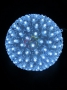 Шар светодиодный 220V, диаметр 20 см, 200 светодиодов, цвет белый Neon-Night