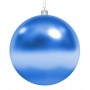 Елочная фигура «Шар» 25 см, цвет синий