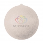 Елочная фигура "Шар с блестками", 25 см, цвет серебряный (6шт) Neon-Night