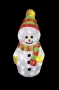 Акриловая светодиодная фигура "Снеговик с шарфом" 30 см, 40 светодиодов, IP 44, понижающий трансформатор в комплекте Neon-Night