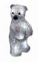 Акриловая светодиодная фигура "Медвежонок" 12х22х13 см, 4,5 В, 3 батарейки AAA (не входят в комплект), 10 светодиодов Neon-Night