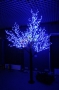 Светодиодное дерево "Сакура", высота 1,5м, диаметр кроны 1,8м, синие светодиоды, IP 65, понижающий трансформатор в комплекте Neon-Night