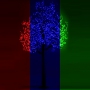 Светодиодное дерево "Сакура", высота 1,5 м, диаметр кроны 1,4м, RGB светодиоды, контроллер, IP 65, понижающий трансформатор в комплекте Neon-Night