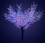 Светодиодное дерево "Сакура", высота 3,6м, диаметр кроны 3,0, синие светодиоды, IP 65, понижающий трансформатор в комплекте Neon-Night