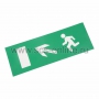 Наклейка для аварийного светильника  "Направление к эвакуационному выходу налево вверх" REXANT (Цена за шт.,в уп.5 шт.)