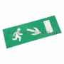 Наклейка для аварийного светильника  "Направление к эвакуационному выходу направо вниз" REXANT (Цена за шт.,в уп.5 шт.)