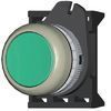 DKC / ДКС ABDLM2 Кнопка плоская прозрачная с фиксацией, зеленая