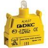 DKC / ДКС ALVL24 Контактный блок с клеммными зажимами под винт со светодиодом на 24В