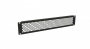 Фальш-панель перфорированная на 2U, цвет черный (RAL 9005) Hyperline