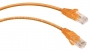 Патч-корд UTP, категория 5e, 0.15 м, неэкранированный, оранжевый