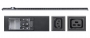 Блок розеток для 19" шкафов, вертикальный, 10 розеток IEC 320 C19, 20 розеток IEC 320 C13, 32А, автомат защиты, алюминиевый корпус, клеммная колодка