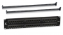 IDC Патч-панель 19" (2U), 48 портов RJ-45, категория 6A, Dual IDC, с задним кабельным организатором
