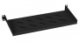 Полка 19" перфорированная консольная 1U глубина 200 мм, цвет черный (RAL 9004)