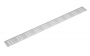 Вертикальный перфорированный кабельный органайзер-лоток в шкаф 42U, металлический, цвет серый (RAL 7035)