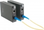 Медиаконвертер (ТХ: 1310 нм; RX: 1550 нм ) 100BASE-TX по витой паре на 100BASE-FX (разъем SC) по одноволоконному одномодовому оптическому кабелю , до 20 км