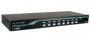 Переключатель KVM,1- USB-консоль, 8 порта DVI (DUNV-116d: DVI) 1920 x 1200, DDC2B с монтажным комплектом для установки в стойку 19'