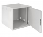 Настенный антивандальный шкаф сейфового типа, 12U, Ш600хВ600хГ600мм, серый NETLAN